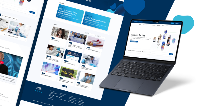 Kentico Website Redesign & Migration for Large Healthcare / Laboratory Services Organization