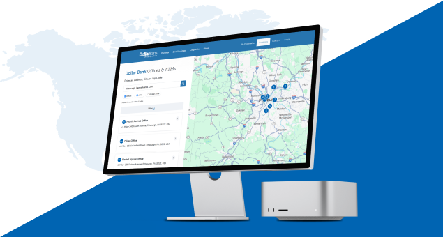 Dollar Bank Locator